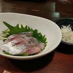 海鮮酒場 くいものや - あじ刺し