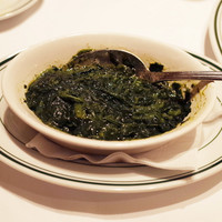 ウルフギャング・ステーキハウス 丸の内店 - スピナッチ(1400円・外税・サ10%別) ほうれん草のボイル