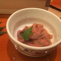 寿司英 - 追加の塩辛