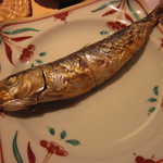 鮨処 東 - サービスの焼き魚（2012/1/18）