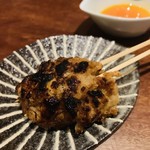 やきとり 嶋家 - つくね。