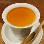 やきとり 嶋家 - 自家製プリン。