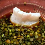 大どころ - こちらの自家製ポン酢も美味しいのです。