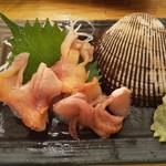 地魚屋台とっつぁん - 赤貝刺身