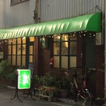 串あげ処 楽 - 台風みたいな天候の中でも大丈夫
楽さん