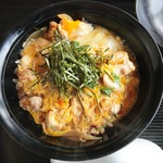 穂久柳 - シャモ親子丼 ミックス  750円