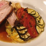 シェ シロ - 夏野菜の付け合わせまで美味