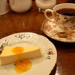 こらっと - 濃厚チーズケーキセット