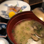 出汁さんろくぼう - 大椀の「味噌汁」