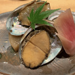 寿司 向月 - とこぶし煮