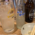 素揚げ酒場 パリパリ - ハイサワーを