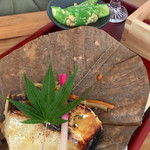 甘味茶房 ここの - イ  一汁三菜  1200円  鰆の西京焼きバージョン