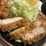 まるやま食堂 - まるとくロースとんかつ定食