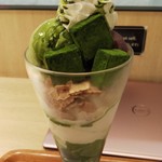 Nana's green tea - 抹茶生チョコパフェ