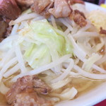 ラーメン二郎 - ヤサイ（そのまま）