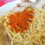 ラーメン二郎 - 一味投下～♪