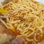 ラーメン二郎 - 赤酢投入～♪