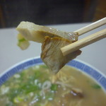 南京千両本家 - 細切りのチャーシュー