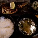 武平次 - とろあじ定食。安い！　見かけより実物は大きかったです。。。