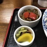 満月食堂 - 小鉢とお漬物