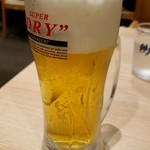 餃子の王将 - 生ビール