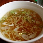 麺屋 翔 - つけ麺のスープは塩味