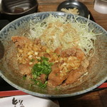 とりきゅう - 油淋鶏定食800円