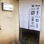 温石 - 入口。三州屋の屋号は初代の蕎麦屋さんの名残り？