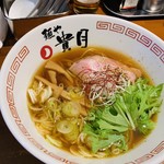 Menyatakatsuki - 極み中華ソバ(ストレート麺)700円