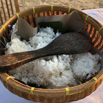 MENEGA CAFE - セットのライス