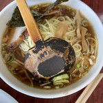 中華　友 - セットのミニ？ラーメン