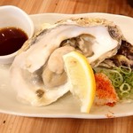 海鮮居酒屋 天ぷら番長 - 殻付き牡蠣♪