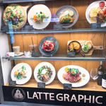 ラテ グラフィック - 