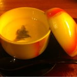 ホテルニューアワジ - 箸休めの豆腐の茶碗蒸しです。