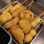 Kushikatsu Ageage - 2本しか食べていないのにあっという間に無くなった串カツ