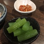 Kushikatsu Ageage - 蕗煮物とチャンジャ