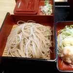 Shokujinomise Fujino - セットの蕎麦