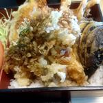 Shokujinomise Fujino - セットの天丼