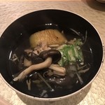 新和食 元永 - 夏野菜のお椀！