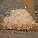 レンゲ - キジハタの香り蒸しの残ったスープにご飯を