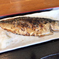 炭火焼イタリアン 海串 ブラーチェ - 文化サバの炭火焼き定食