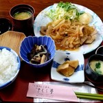 さくら亭 - 生姜焼定食