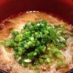 志づ香 - 〆の稲庭うどん生姜和え