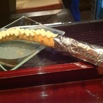 串揚げはやし - アスパラ