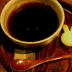 うさぎとぼく - セットの珈琲は昭和町ブレンド。うさぼくの珈琲はおいしいな～