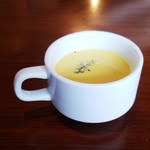 Wine cafe il soffritto - かぼちゃの冷製スープ