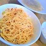 麺や二代目 夜来香 - 味付け替え玉…混ぜ後ですみません！