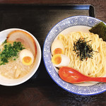 活力豚骨ラーメン　大成屋 - しおぽたつけ麺+煮卵