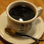 ヒトコーヒービーンズ - ホットコーヒー　※スプーンが独特