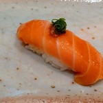 すし善 - 鮭  生姜で いただきました
      